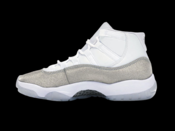 Retro Blanco Metallic Plateado (Mujer's)