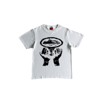 ALCATRAZ HAND PRINT T-Camisa