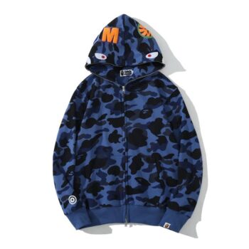 Sudadera con Capucha – BAPE Azul