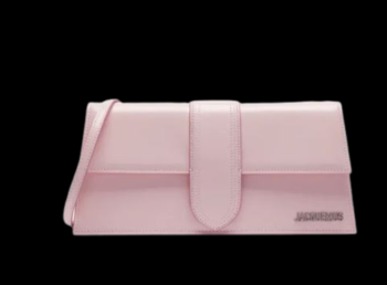 BORSA LE BAMBINO LONG Rosa LOGO Plateado