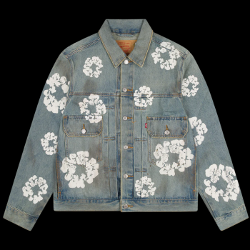 Giacca-Pantalones Vaqueros Vaquero tears